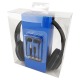 Hands Free 3.5 набор Hoco W24 большие+вакуумные черно-синие 1,2м - фото 2