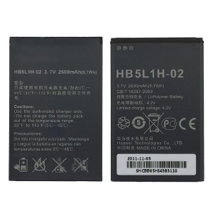 АКБ Huawei HB5L1H/U8350 (2600 мАч) в т.у. - фото
