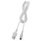 Кабель microUSB Hoco X20 2.4A белый 1м (30) - фото 1