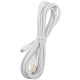 Кабель microUSB Hoco X20 2.4A белый 3м (30) - фото 1