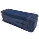 Колонка Hoco HC6 10Wx2/BT5.0/USB/AUX/microSD/FM/4000mAh/TWS/IPX5 26х8,8х8,8см синяя - фото 1