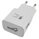 Блочек USB Husky H03 2.0A(real 3.0A) 1USB фирмен.пакет QC3.0 белый (S6 design) - фото 1