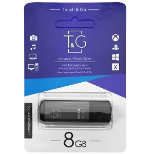 USB 8GB 2.0 T&G 121 Vega series серая - фото