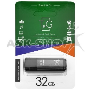 USB 32GB 2.0 T&G 121 Vega Series серая - фото