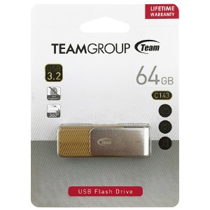 USB 64GB 3.0 Team C143 коричневая - фото
