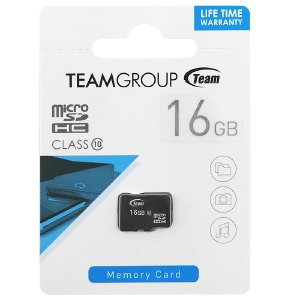 Карта памяти Micro SD 16GB (10) (-adapter) Team - фото