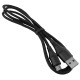 Кабель microUSB Hoco X50 2.4A тканевой черный 1м (31) - фото 1