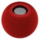 Колонка Hoco BS45 5W/BT5.0/USB/AUX/microSD/FM/500mAh/TWS 9,8х9,8х8,5см красная - фото 1