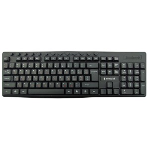 Клавиатура USB Gembird KB-UM-107-UA черная - фото