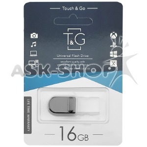 USB 16GB 2.0 T&G 010 Shorty Series черная (короткая) - фото