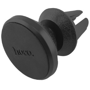 Автодержатель магнитный Hoco CA81 черный (крепление на вентиляцию) - фото