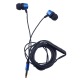 Hands Free 3.5 Gerlax GE-06 металл магнитные темно-синие 1,2м# - фото 1