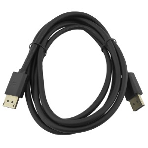 Кабель DisplayPort-DisplayPort DP черный 1,8 м - фото