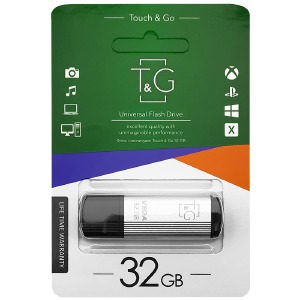 USB 32GB 2.0 T&G 121 Vega Series серебряная - фото