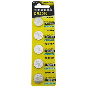 Батарейки CR2016 Toshiba литиевые по 5 шт/цена за 1 бат. - фото
