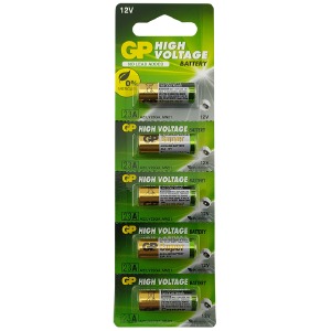 Батарейки 23A GP Super 12v A23/V23GA/MN21 щелочные (сигнализация) по 5шт/цена за 1 бат. - фото