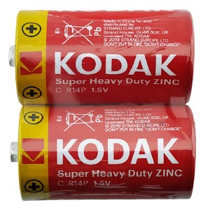 R14 Батарейки Kodak "C" по 2шт/цена за 1 бат. - фото