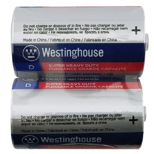 R20 Батарейки Westinghouse USA по 2 шт./цена за 1 бат. - фото