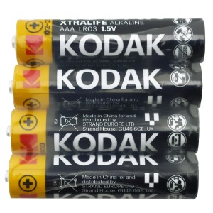 LR03 Батарейки Kodak XtraLife AAА щелочная по 4 шт(мизинчиковые)/цена за 1 бат. - фото