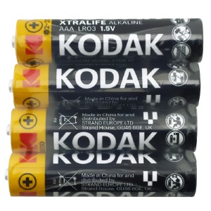 LR03 Батарейки Kodak XtraLife AAА щелочные по 4 шт(мизинчиковые)/цена за 1 бат. (60) - фото