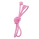 Шнурок держатель airPods розовый неон - фото 1