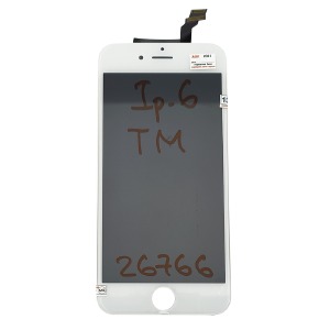 Дисплей для телефона iPhone 6 белый, с тачскрином, модуль(TianMa) - фото