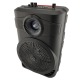 Колонка чемодан Hoco BS46 проводной микрофон/RGB с пультом/BTv5.0/TWS/FM/TF/USB/AUX черная 38х24х21 см (6) - фото 1