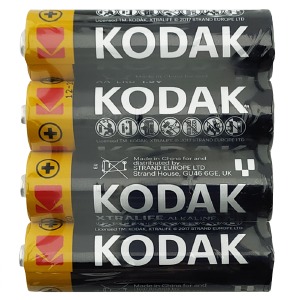 LR06 Батарейки Kodak Xtralife AA щелочная по 4 шт(пальчиковые)/цена за 1 бат. - фото