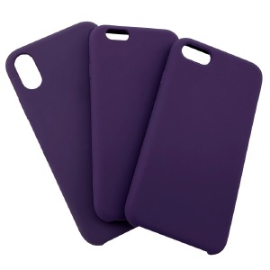 Силикон iPhone 7+/8+ "Soft touch" Original Ultra violet (30) - фото