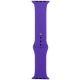 Ремешок для Apple Watch 42/44/45mm силиконовый фиолетовый ML - фото 1