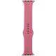 Ремешок для Apple Watch 38/40/41mm силиконовый розовый L (39) - фото 1