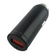 АЗУ USB блочек T05 Metall 2.4A/12/24V/1USB/QC3.0 черное - фото 1