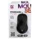 Компьютерная мышка проводная USB Defender Standart MB-580 3 кнопки/1000DPI черная 1,8м - фото 1