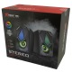 Колонки компьютерные 2.0 XTRIKE SK-402 6WRGB/USB/3.5 черные 1,2м (20) - фото 2