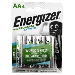 Аккумуляторы Energizer AA R6 по 4 шт(пальчиковые) 2300mA/цена за 1 бат. - фото