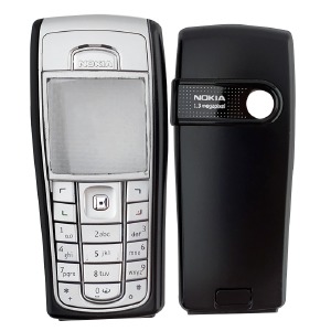Корпус китай Nokia 6230i черный с английской клавиатурой без клавиатуры - фото