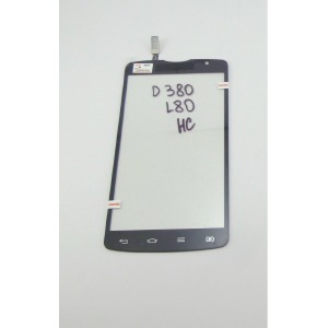 Сенсор (Touchscreen) LG D380/L80 Dual Sim black high copy - фото