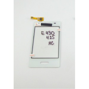 Сенсор (Touchscreen) LG E425/E430 L3 II One Sim white high copy - фото