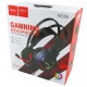 Наушники компьютерные Hoco W105 USB/2x3.5/LED RGB подсветка красные 2,3м - фото 1