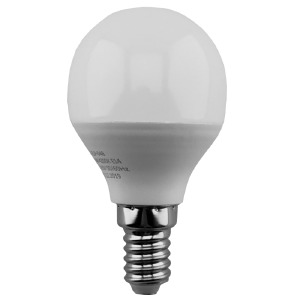 LED лампочка шар G45 E14 6W ETRON ELP-048 4200K 1год гарантии 220V - фото