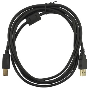 Кабель USB AM-BM (Printer) черный 3м - фото