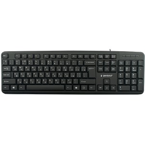 Клавиатура USB Gembird KB-U-103-UA черная - фото