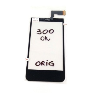 Сенсор (Touchscreen) HTC Desire 300 black orig - фото