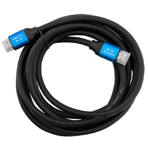 Кабель HDMI-HDMI 4K Premium V2.0 CCS 19+1 черный 3м коробка - фото
