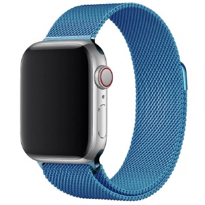 Ремешок для Apple Watch 38/40/41mm Миланская петля синий - фото