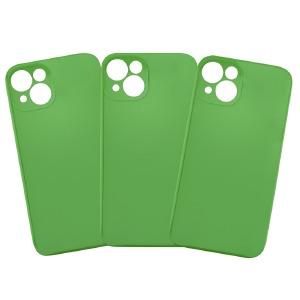 Силикон FULL PROTECTION iPhone 13 Pro "Soft touch" Original Lime green (без лого) - фото