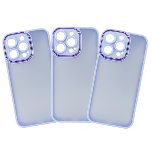 Накладка Matte Protection iPhone 7/8//SE сиреневая - фото