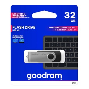 USB 32GB 3.0 Goodram UTS3 черная - фото