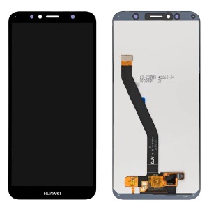 Дисплей для телефона Huawei Honor 7A Pro/Honor 7C/Enjoy 8e/Y6 2018/Y6 Prime 2018 черный, с тачскрином, модуль, оригинал - фото