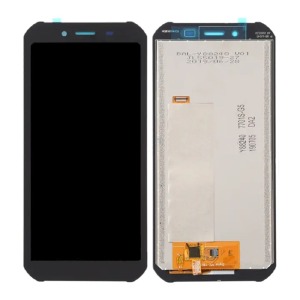 Дисплей для телефона Doogee S40 черный, с тачскрином, модуль - фото